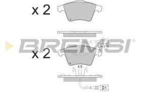 BREMSI BP3142 - B. PADS VW