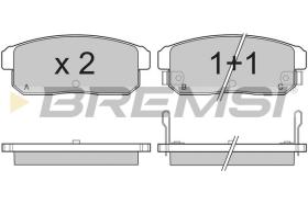 BREMSI BP3171 - B. PADS NISSAN