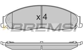 BREMSI BP3344 - B. PADS CADILLAC