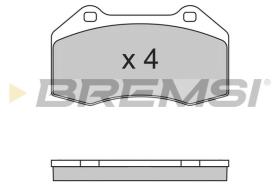 BREMSI BP3355 - B. PADS RENAULT