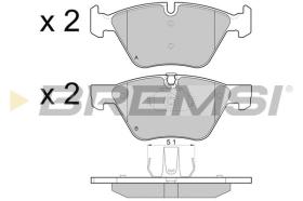 BREMSI BP3488 - B. PADS BMW