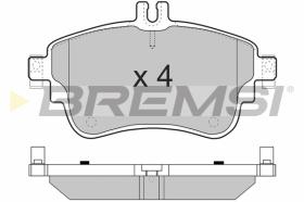 BREMSI BP3497 - B. PADS MERCEDES-BENZ