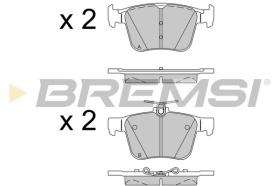 BREMSI BP3517 - B. PADS VW, AUDI, SEAT, CUPRA, SKODA