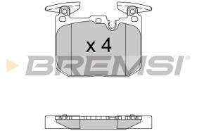 BREMSI BP3522 - B. PADS BMW