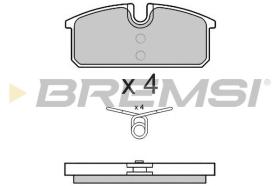 BREMSI BP3542 - B. PADS RENAULT