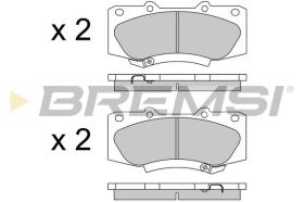 BREMSI BP3549 - B. PADS TOYOTA