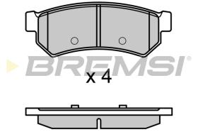 BREMSI BP3695 - B. PADS DAEWOO, CHEVROLET